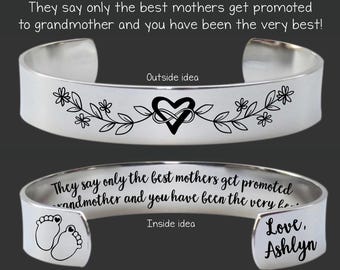 Grandma Pregnancy Announcement | New Grandma | New Grandma Gift | Grandma Birthday Gift | Grandma Meaningful Gift | Promoted to Grandmother