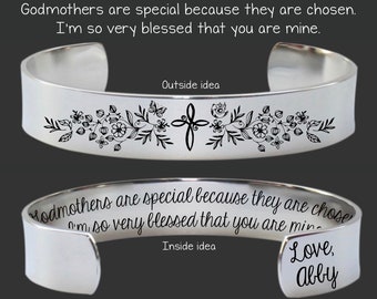 Godmother Gift | Godmother Gift from Goddaughter | Godmother Gift from Godson | Godmother Birthday Gift | Chosen