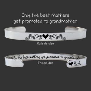 Pregnancy Announcement Grandma | Grandma Announcement Gift | Grandmother Announcement | Grandma Gift | Promoted to Grandmother