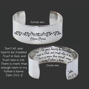 Sympathy Gift | Memorial Gift | Bereavement  Gift | Condolence Gift | Grief Gift | Memory Gift | Memory Jewelry | John 14:1-2