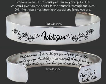 Niece Gift | Niece Gift from Aunt | Niece Birthday Gift | Niece Bracelet | Niece Birthday | Niece Graduation | Only One Gift