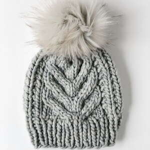 Super Bulky Cable Hat Knitting Pattern: Char Char Hat (PDF Pattern) - Etsy