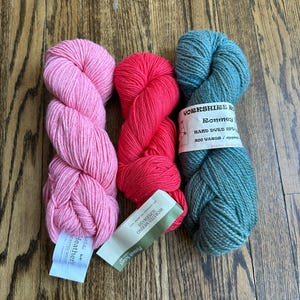 DESTASH! Worsted Weight Wool Yarn