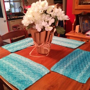Summer Diamond Placemats - Set of 4
