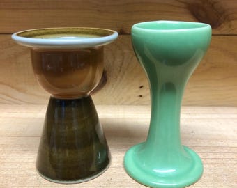 ホワイト ヴィンテージ 英国製エッグカップ 2 個セット。 - Etsy 日本