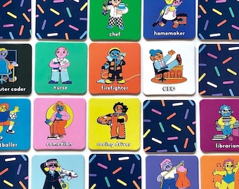 Mr & Miss Match Pairs Memory Game