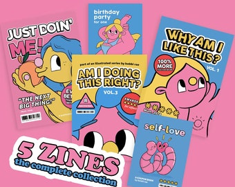 5 Volume Zine Collection