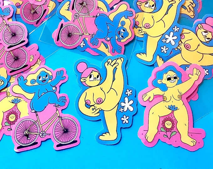 Am I Doing This Right? Vinyl Sticker Set