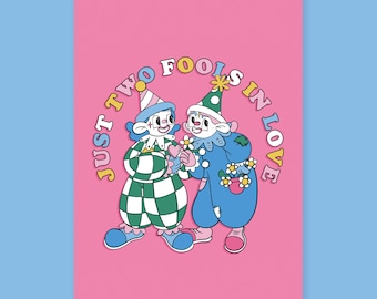 Fools in Love A6 Card