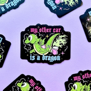 Mein anderes Auto ist ein Drachen Magnet