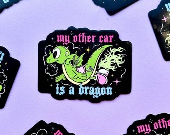 My Other Car is a Dragon Magnet