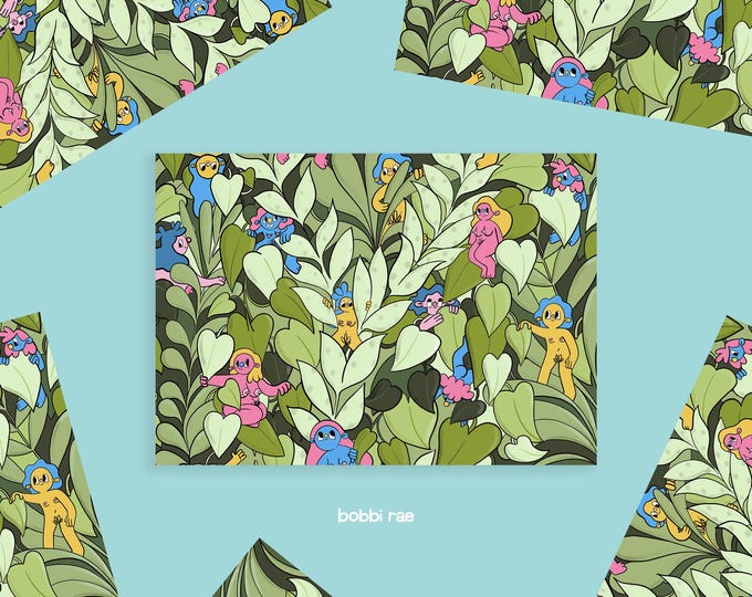 Just Doin' Me A3 Art Print
