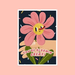 Bloomin&#39; Great A6 Card