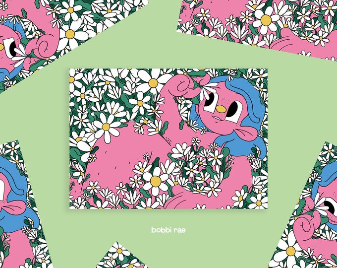 Flourish A4 Art Print