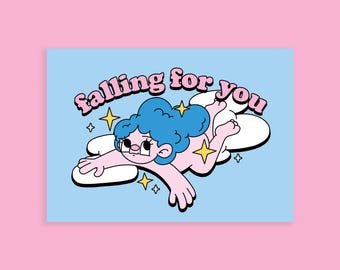 Falling For You Card