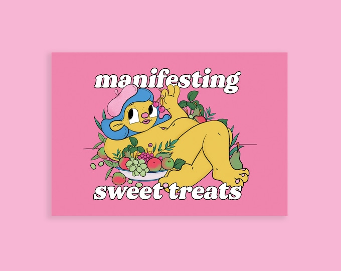 Manifesting Sweet Treats A6 Card