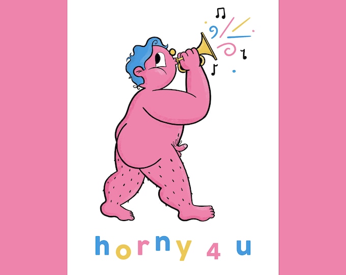 Horny 4 u Willy A6 Card