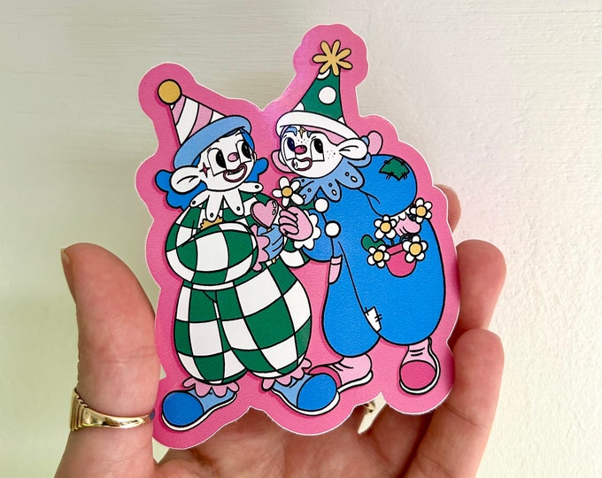 Two Fools Vinyl Sticker