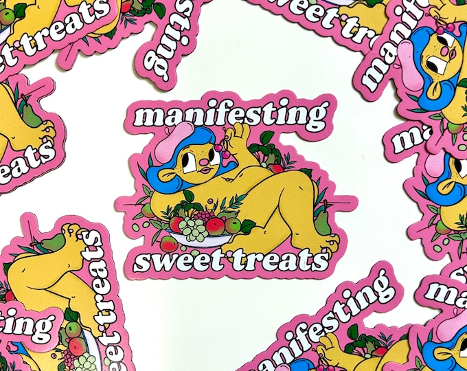 Manifesting Sweet Treats Magnet