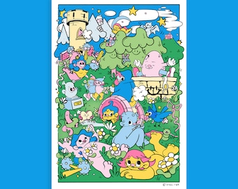 Fantassy A4 Art Print