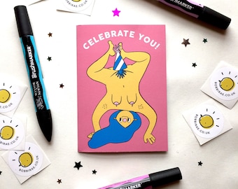 Celebrate You! A6 Card