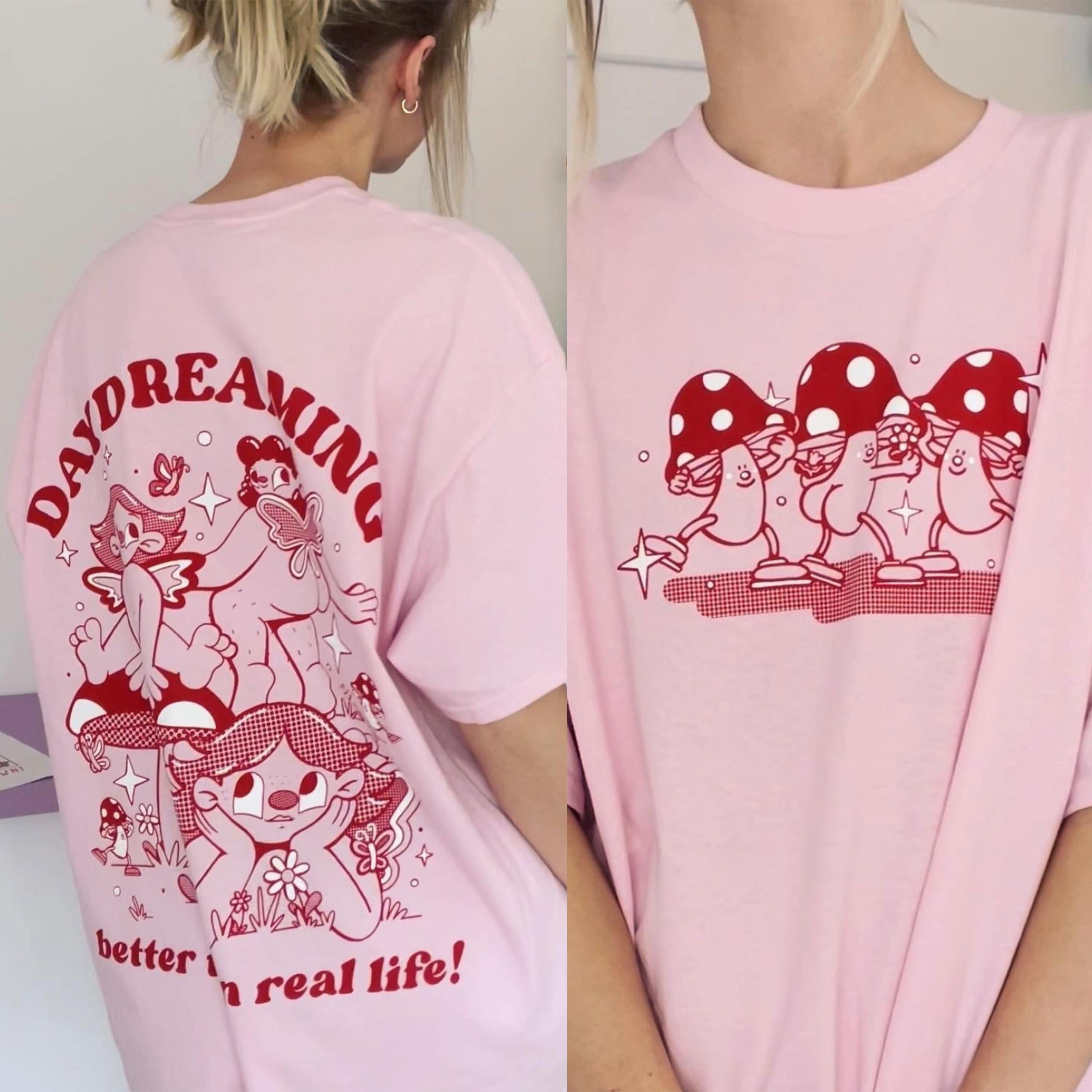 Daydreaming Better Than Real Life T-shirt available in 3 Colours