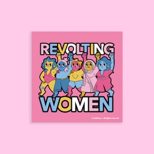 Impresión de postal de Mujeres Rebeldes