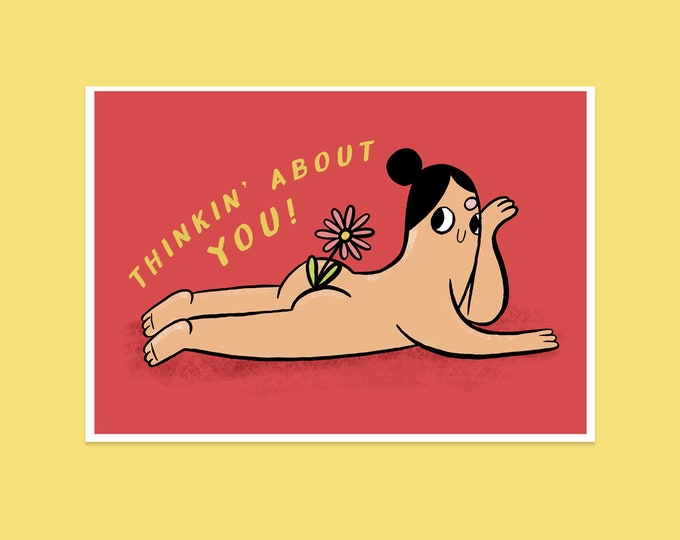 Thinkin' About You card