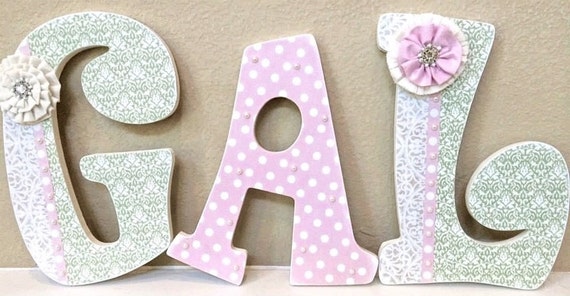 letters for baby nursery