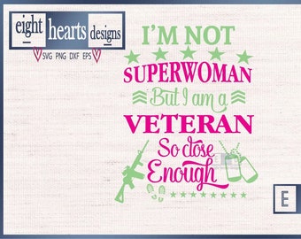 Download Woman Veteran Svg Etsy