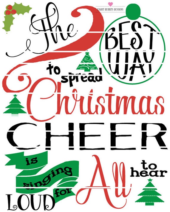 Download Elf The Movie Quote The Best Way To Spread Christmas Cheer Etsy