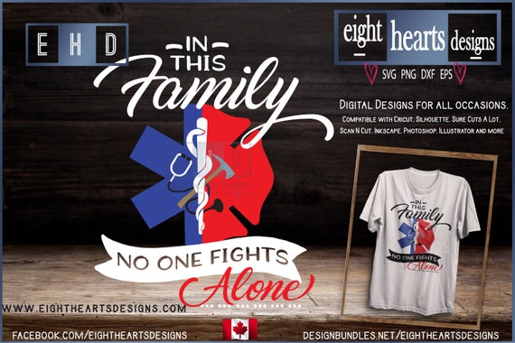 Download In This Family No One Fights Alone Svg Png Eps Dxf Etsy