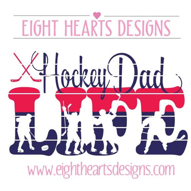 Download Hockey Life Hockey Mom Dad Life SVG DXF Design Cut File Great | Etsy