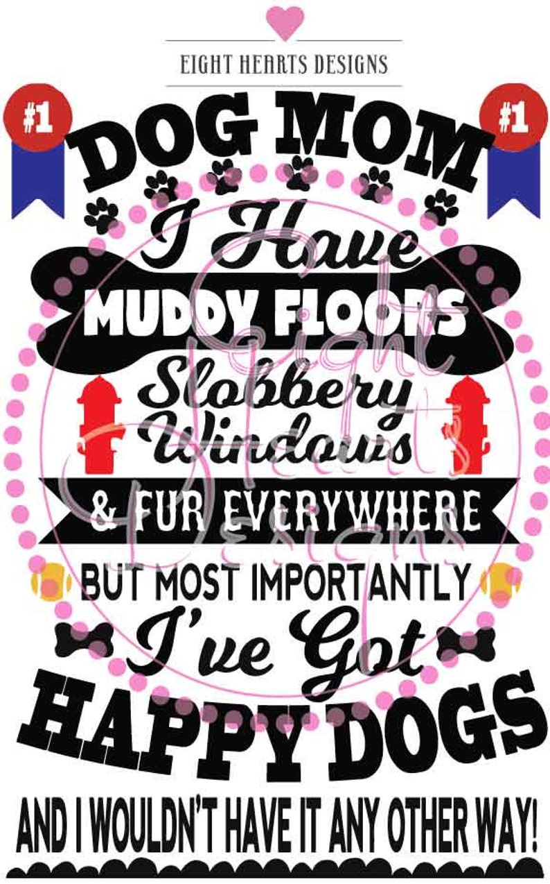Download Dog Mom / Mum SVG Great for Cricut & Cameo Cutting | Etsy