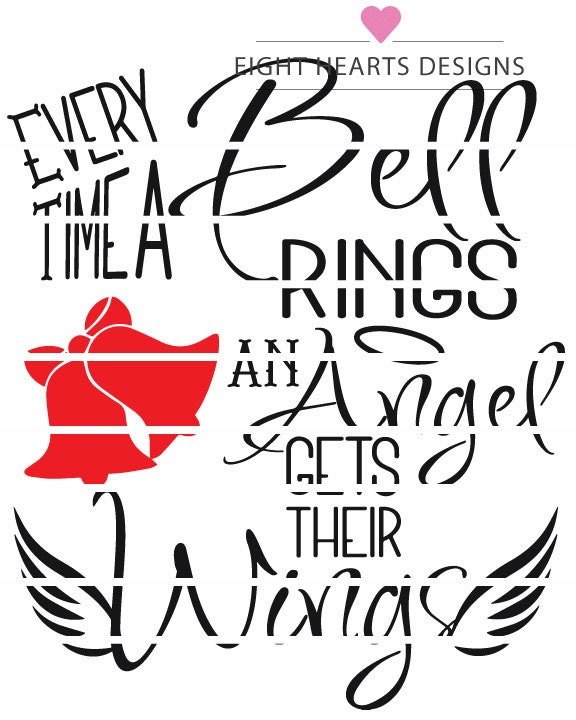 Download Every time a bell rings an angel gets their wings SVG Cut ...