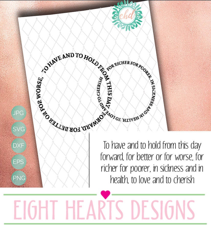 Free Free 323 Wedding Vows Svg SVG PNG EPS DXF File