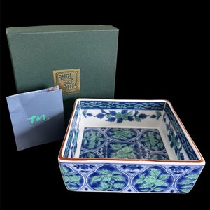 Maebata China 花暦 白釉 飯茶碗揃 木箱入り Maebata China - Etsy