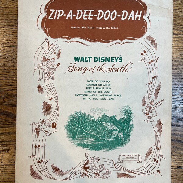 Zip a Dee Doo Dah - Etsy