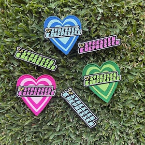 Stressed & Depressed Iron-On Patch