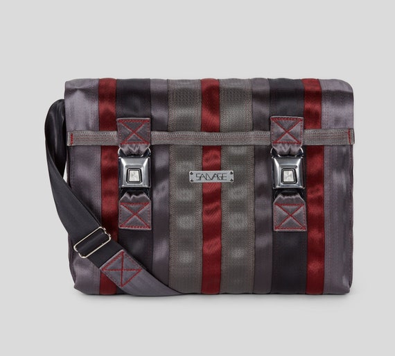 seat belt messenger bag