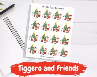 Tiggero Family Christmas Tiggero and Friends Character Planner Stickers