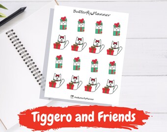 Present Time Tiggero and Friends Character Planner Stickers