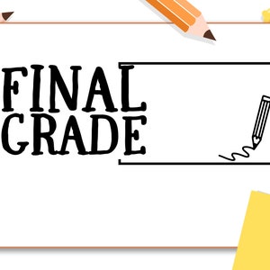 Final Grade Self-Inking, Wood Handle or Art Block Teacher Stamp, Student Stamp, Classroom Stamp (2072)