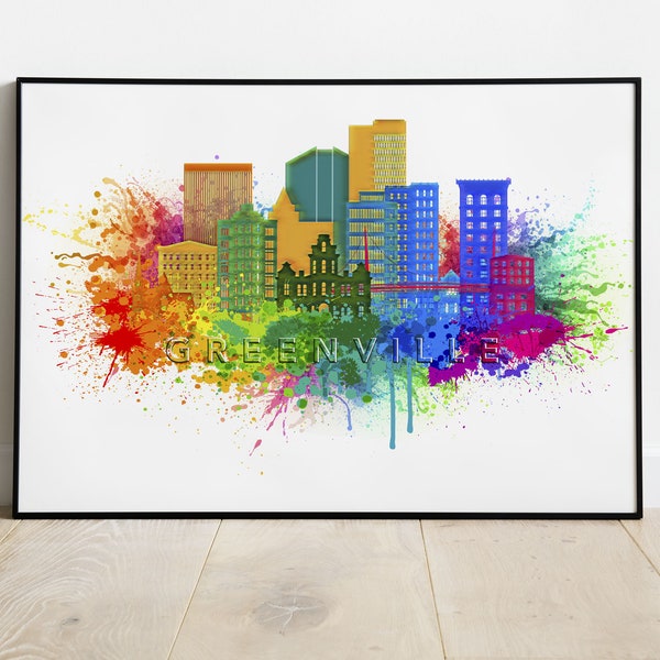 Greenville Sc Art Etsy