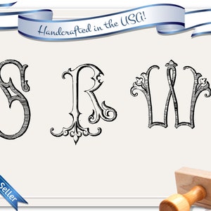 Antique Font Hand Stamp Set