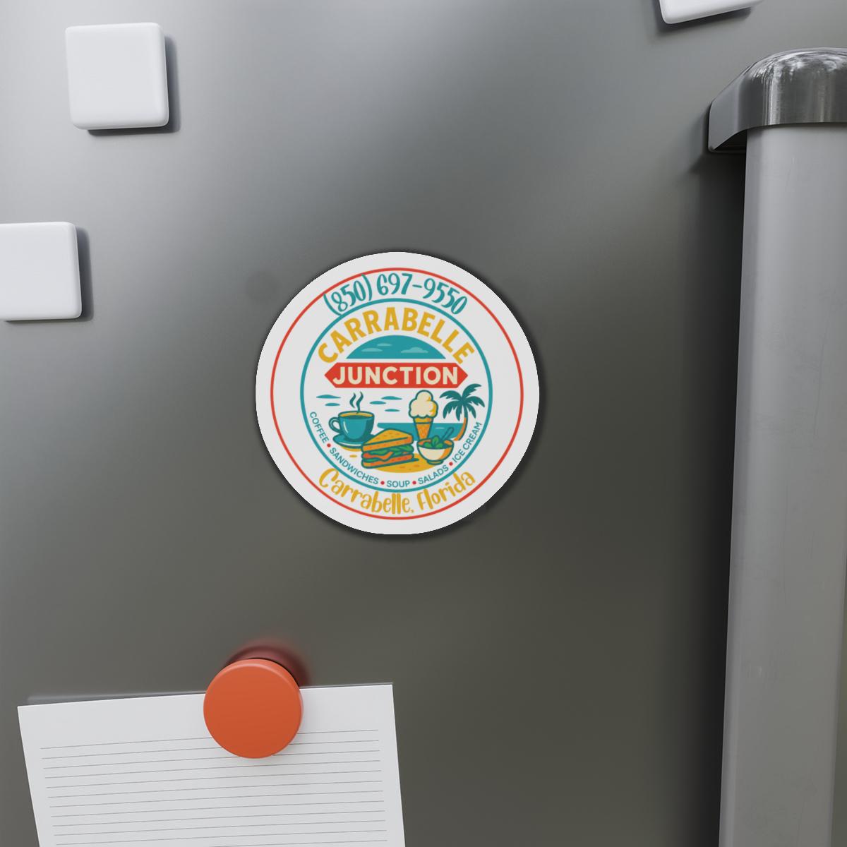 Carrabelle Junction Souvenir Magnet | Carrabelle, Florida Cafe | 2" - 6" sizes
