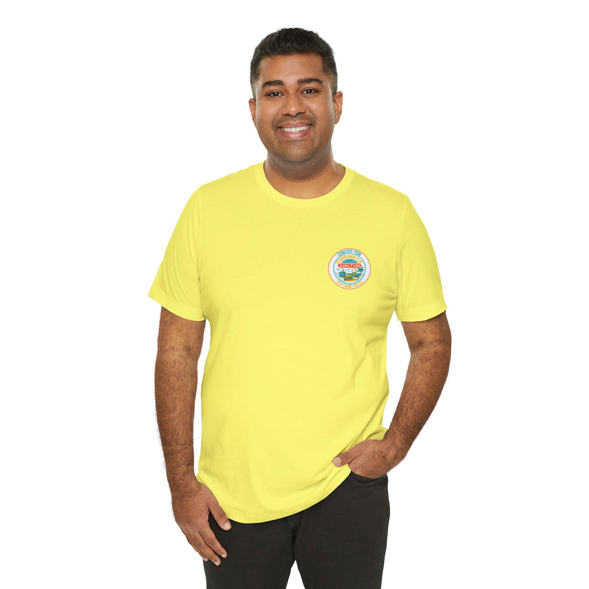 Carrabelle Junction T-Shirt | Souvenir Shirt | Carrabelle Florida | Restaurant Logo | The Junction | Foodie T-shirt | Retro Cafe