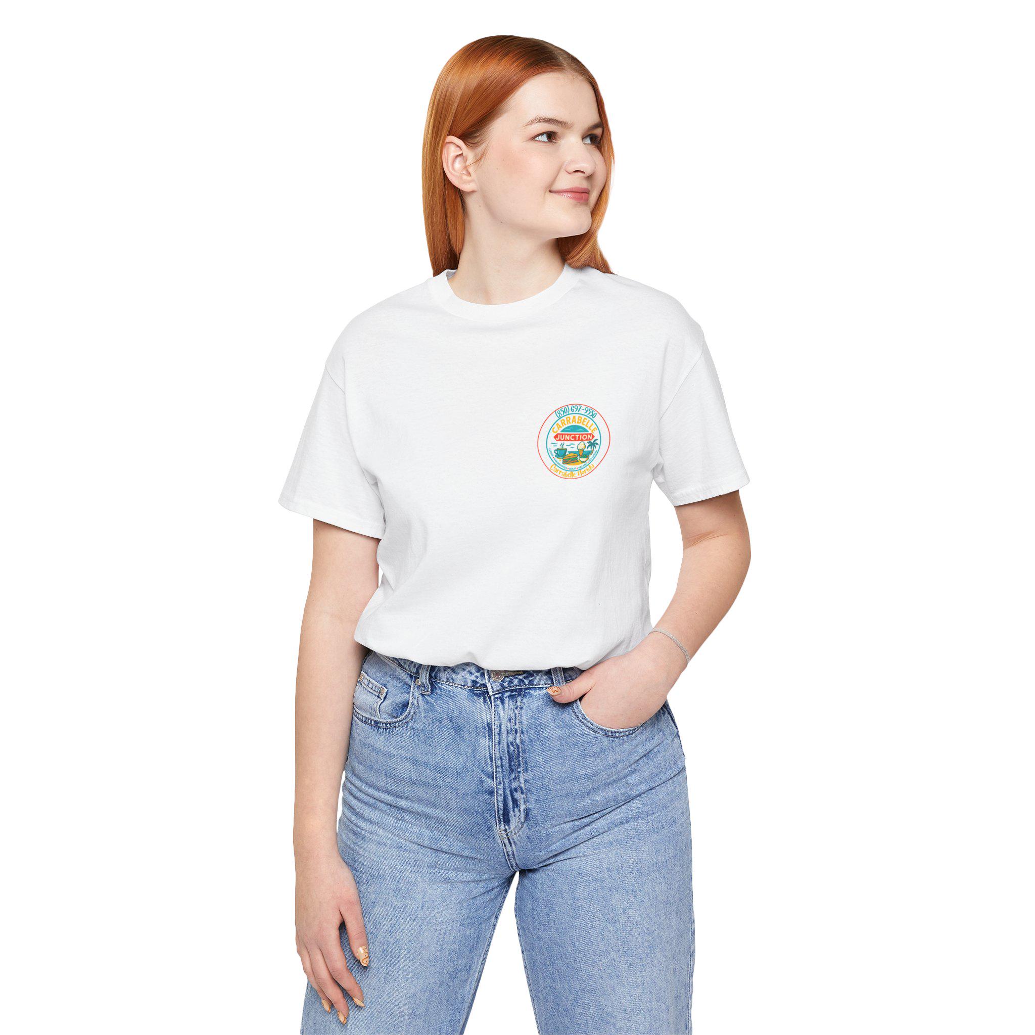 Carrabelle Junction T-Shirt | Souvenir Shirt | Carrabelle Florida | Restaurant Logo | The Junction | Foodie T-shirt | Retro Cafe