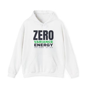 Moletom com Capuz Zero Variance Energy, Moletom Divertido para Contador, Presente para Contador Público Certificado (CPA), Presente para Escriturário, Moletom Unissex com Capuz, Moletom Confortável