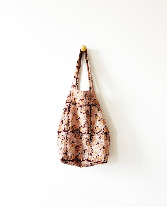 Floral Muted Tone Tote Bag